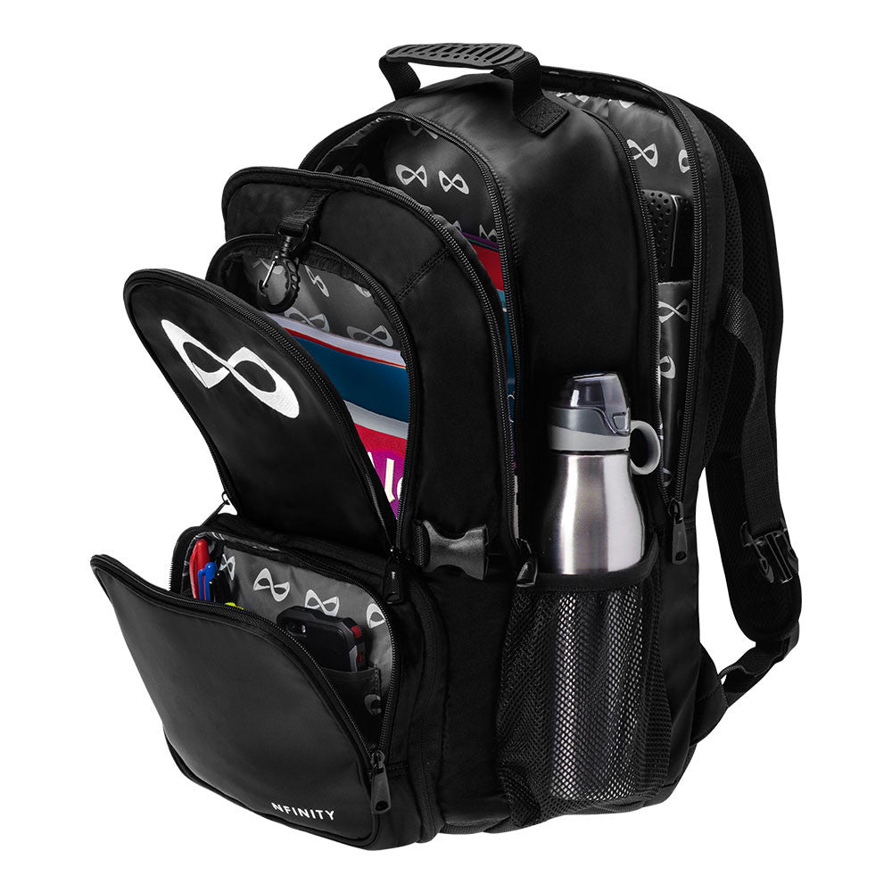 black nfinity backpack