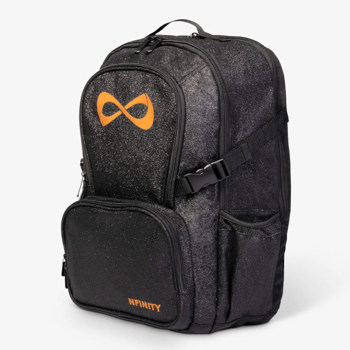 Nfinity Sparkle Backpack Black - Orange Logo