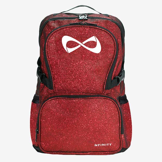 Nfinitry Red Sparkle Backpack Nfinity Glitter Backpack Living Cheer