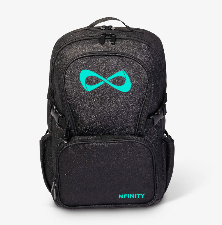 Nfinity Sparkle Backpack Black - Teal