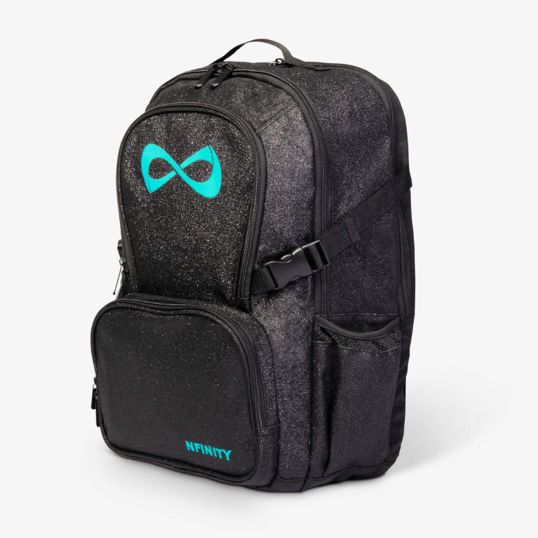 Nfinity Sparkle Backpack Black - Teal