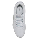 Picture from above of the Zephz zenith cheer shoes uk. White cheer shoes for girls 