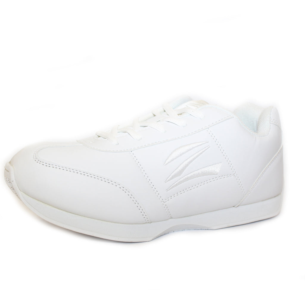 Zephz Tumble cheer shoes, supplied with six different coloured laces.